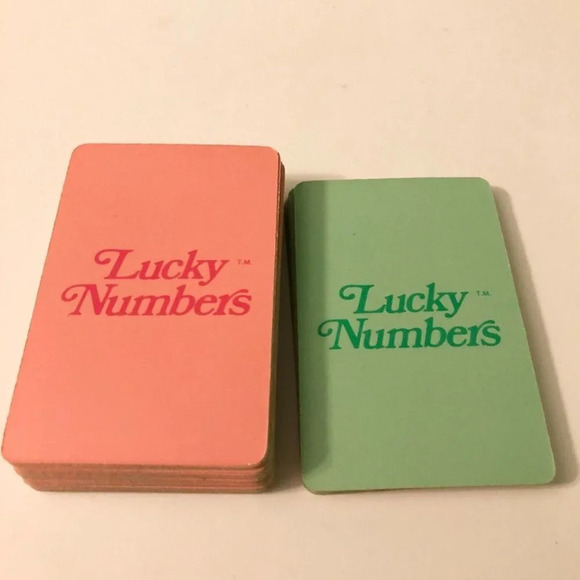 Vintage 1975 Milton Bradley Lucky Numbers The Lottery Card Game Copp Clark - Picture 11 of 16